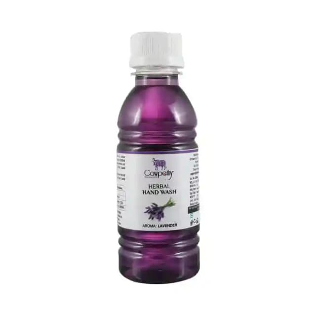 Cowpathy Herbal Handwash Lavender (1 Bottle of 200 ml Liquid)