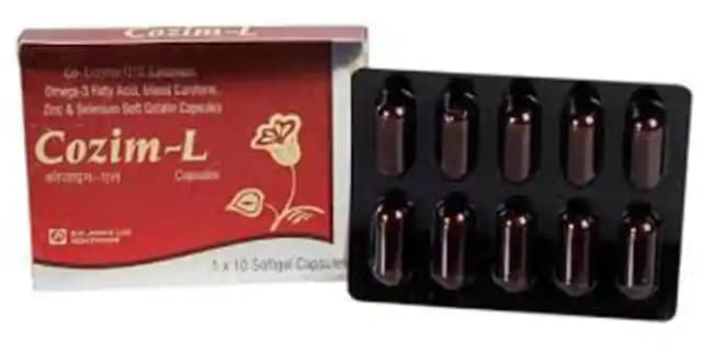 Cozim L Soft Gelatin (1 Strip Of 10 soft gelatin capsules)