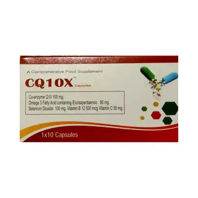 CQ10X (1 Strip Of 10 capsules)
