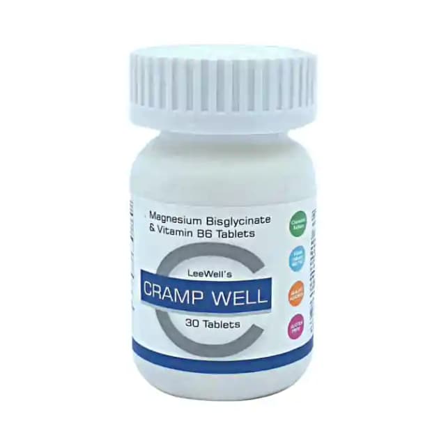 Cramp Well Chewable (1 Bottle of 30 Chewable Tablets)