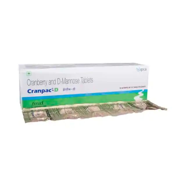 Cranpac D (10 tablets in 1 strip)