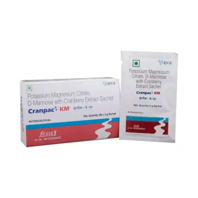 Cranpac KM Sachet (1 Sachet Of 5 gm Granules)