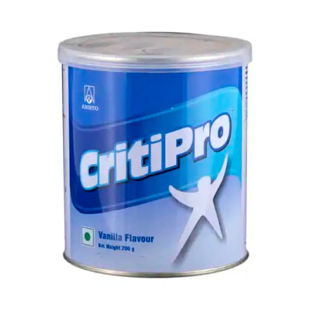 Critipro Powder Vanilla (200 gm Powder in 1 Tin)