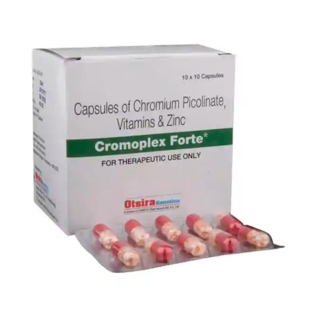Cromoplex Forte (10 Capsules in 1 strip)