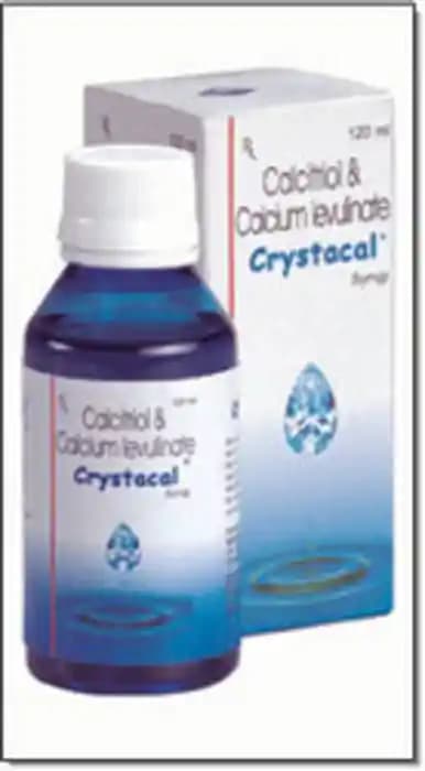 Crystacal Syrup (1 Bottle of 120 ml Syrup)