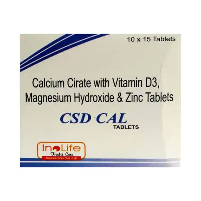 Csd Cal (1 Strip Of 15 tablets)