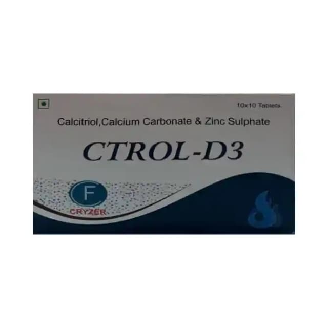Ctrol D3 (1 Strip Of 10 tablets)