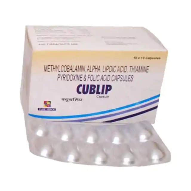 Cublip (1 Strip Of 10 capsules)