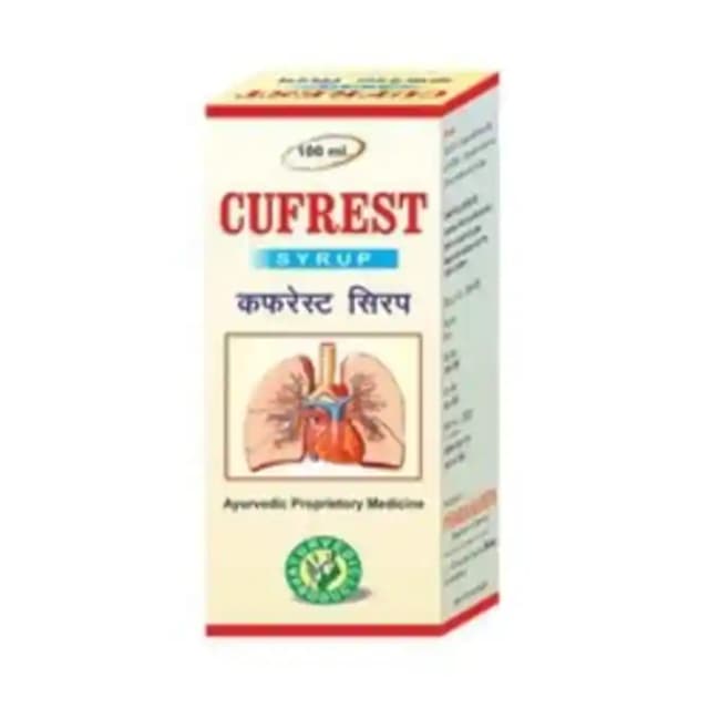Cufrest Syrup (1 Bottle of 100 ml Syrup)