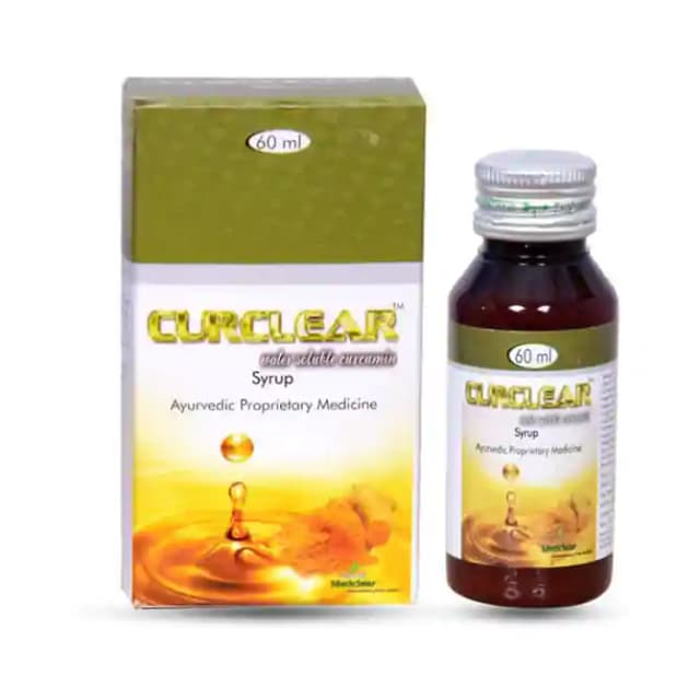 Curclear Syrup (1 Bottle of 60 ml Syrup)