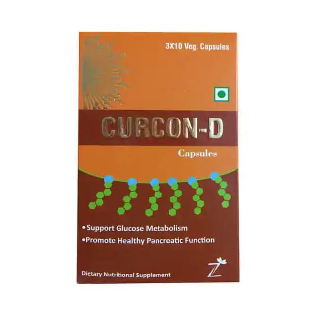 Curcon D (1 Strip Of 10 vegicaps)