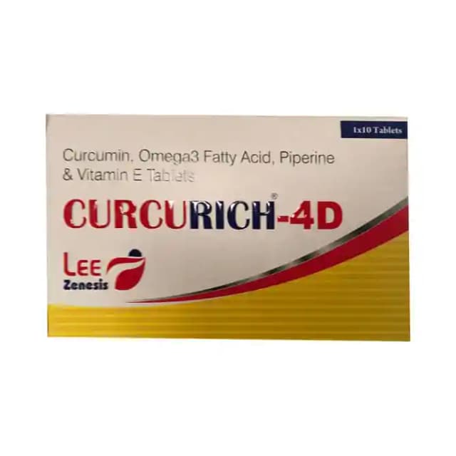 Curcurich 4D (1 Strip Of 10 tablets)