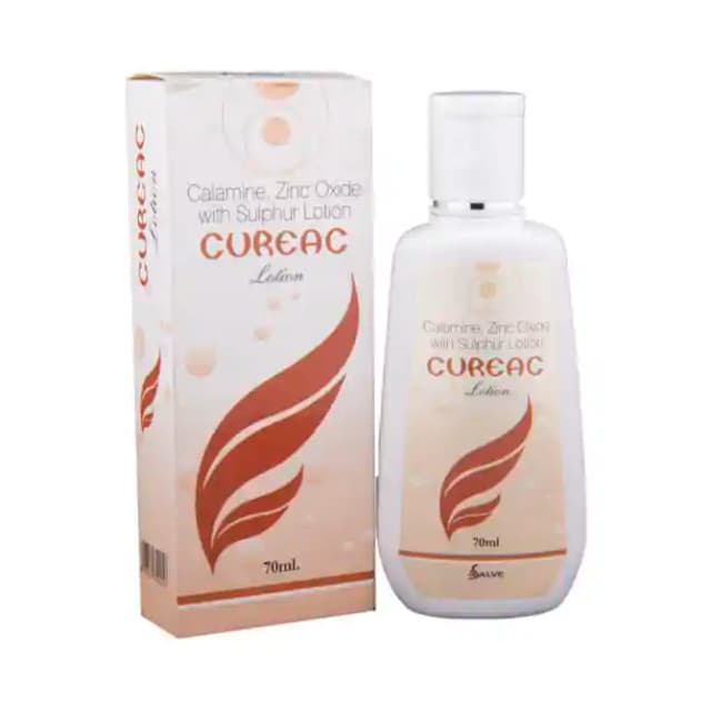 Cureac Lotion (1 Bottle of 70 ml Lotion)