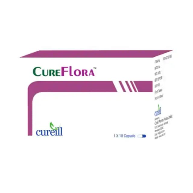 Cureflora (1 Strip Of 10 capsules)