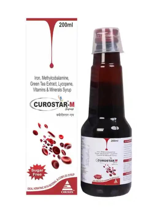 Curostar M Syrup (1 Bottle of 200 ml Syrup)