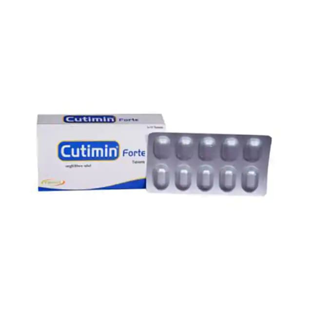 Cutimin Forte (1 Strip Of 10 tablets)