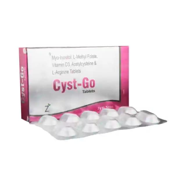 Cyst GO (1 Strip Of 10 tablets)