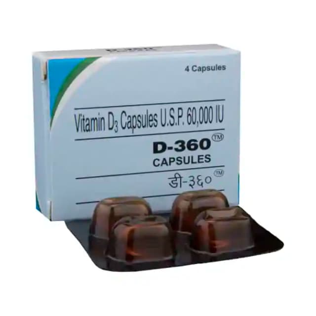 D 360 (4 capsules in 1 strip)