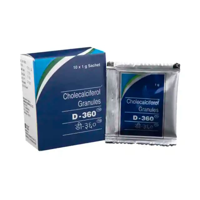 D 360 Sachet (1 Sachet Of 1 gm Granules)