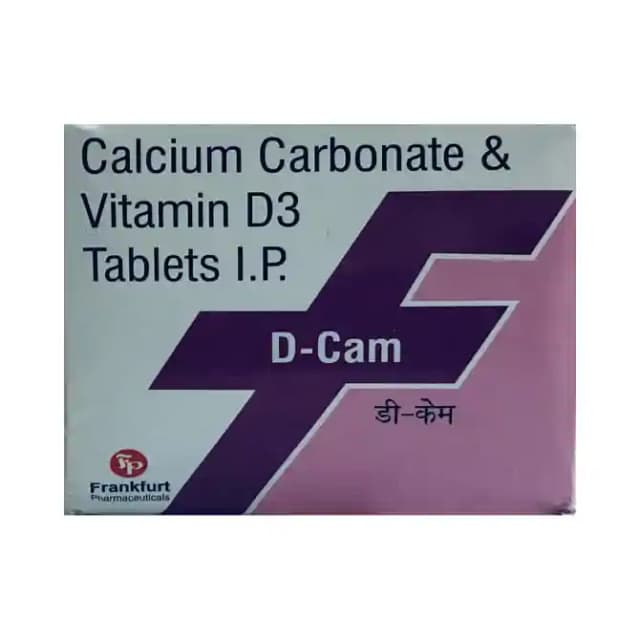 D Cam (1 Strip Of 15 tablets)