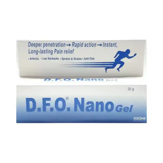 D F O Nano Gel (1 tube of 30 gm Gel)