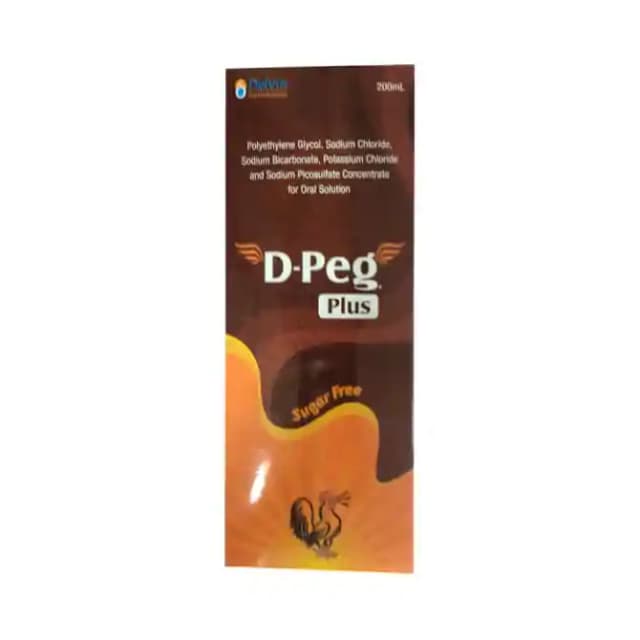 D Peg Plus Syrup (1 Bottle of 200 ml Syrup)