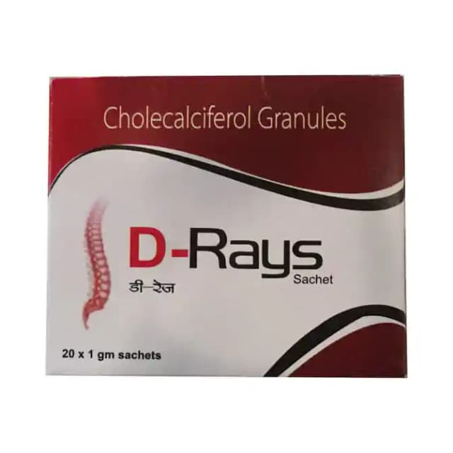 D Rays Sachet (1 Sachet Of 1 gm Granules)