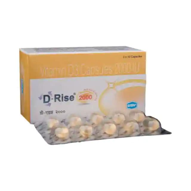 D Rise 2000 (10 Capsules in 1 strip)