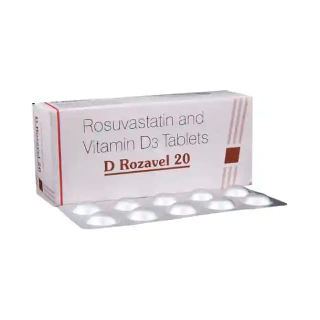 D Rozavel 20 (10 tablets in 1 strip)