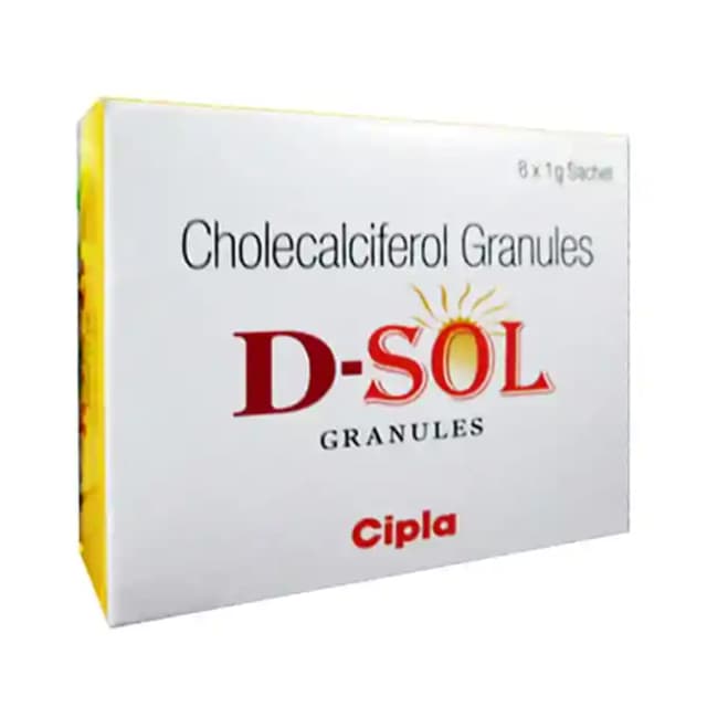 D Sol Granules (1 Sachet Of 1 gm Granules)