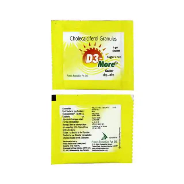 D3 More Sachet (1 Packet Of 1 gm Sachet)