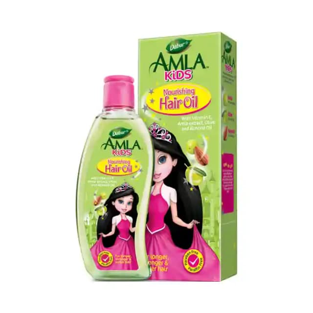 Dabur Amla Kids Nourishing Hair Oil (1 Bottle of 200 ml Oil)