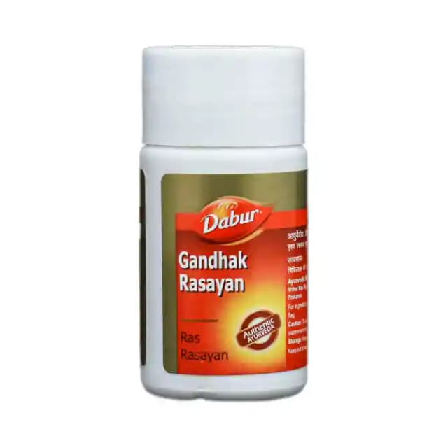 Dabur Gandhak Rasayan (1 Bottle of 80 tablets)