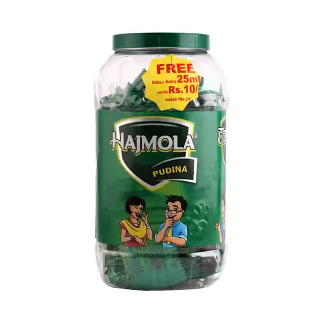 Dabur Hajmola Pudina Sachet (1 Sachet)