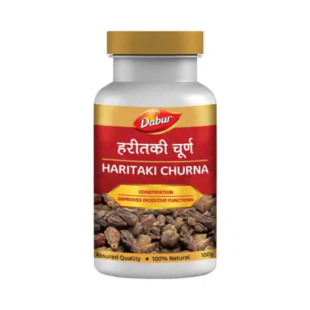 Dabur Haritaki Churna (1 Bottle of 100 gm Churna)