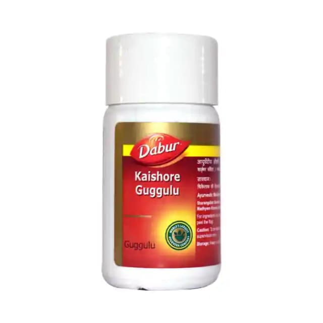 Dabur Kaishore Guggulu (1 Bottle of 60 tablets)