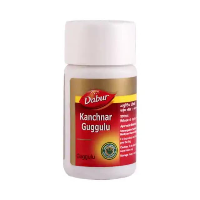Dabur Kanchnar Guggulu (1 Bottle of 40 tablets)