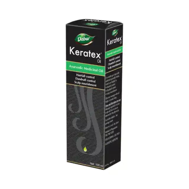 Dabur Keratex Ayurvedic Medicinal Oil (1 Bottle of 100 ml Oil)