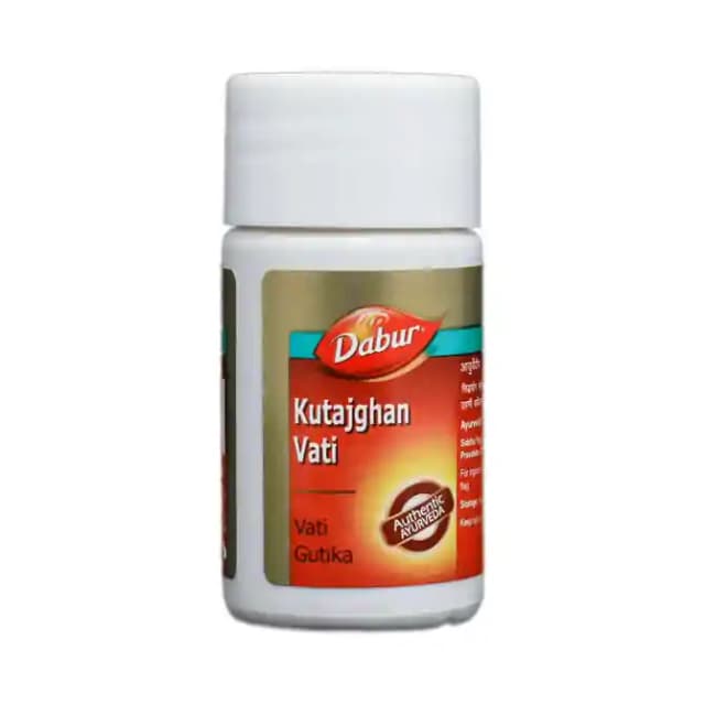 Dabur Kutajghan Vati (1 Bottle of 40 tablets)