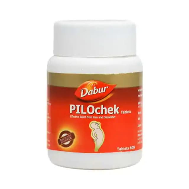 Dabur Pilochek (1 Bottle Of 60 tablets)