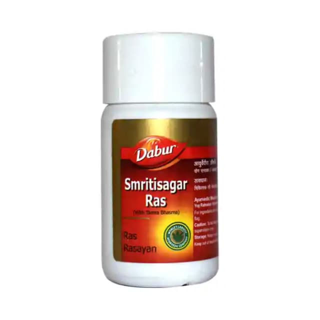 Dabur Smritisagar Ras (1 Bottle of 40 tablets)