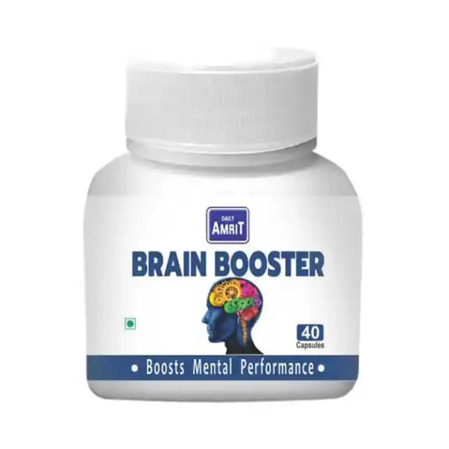 Daily Amrit Brain Booster (1 Bottle of 40 capsules)