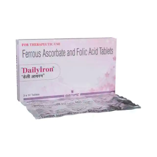 Daily Iron (1 Strip Of 10 tablets)