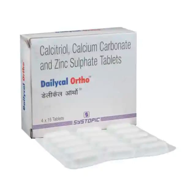 Dailycal Ortho (1 Strip Of 15 tablets)