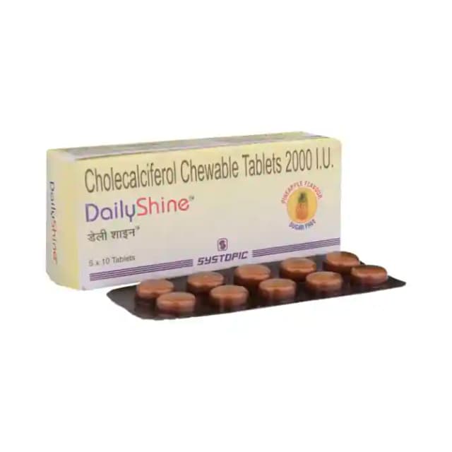 Dailyshine 2000IU (1 Strip Of 10 tablets)