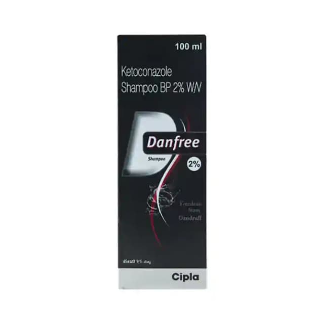 Danfree 2% Shampoo (100 ml in 1 bottle)