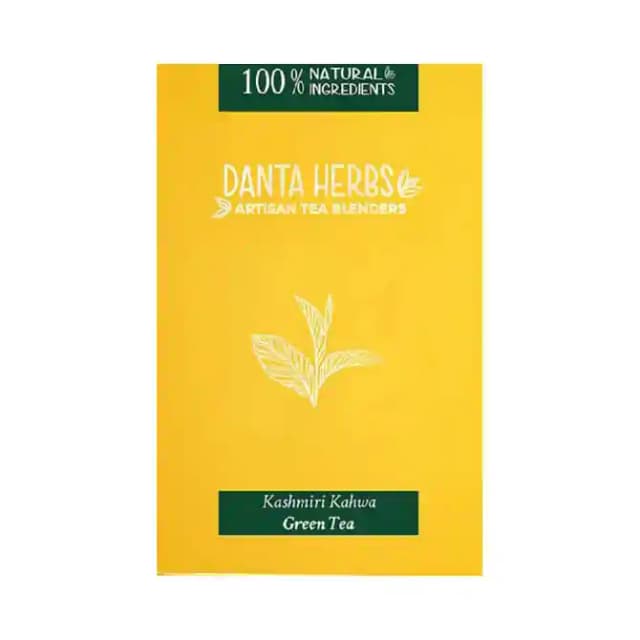 Danta Herbs Green Tea Kashmiri Kahwa (1 Box Of 100 gm Tea)