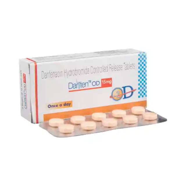 Dariten OD 15mg CR (10 tablets cr in 1 strip)