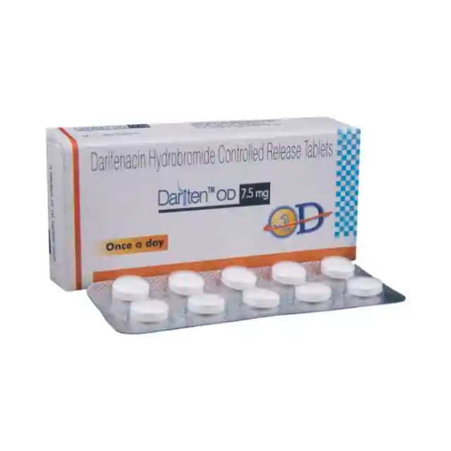 Dariten OD 7.5mg PR (10 tablets pr in 1 strip)