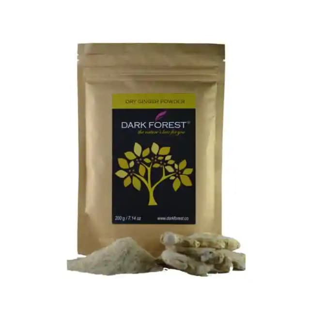 Dark Forest Dry Ginger Powder (1 Packet Of 200 gm Powder)